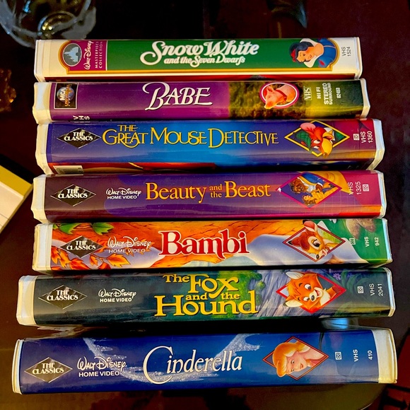 Disney Other - Disney VHS TAPES 5 Black diamonds one has never been open